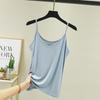 Women's Modal V-Neck Sleeveless Tops - Slimming, Thin, Summer Casual Wear