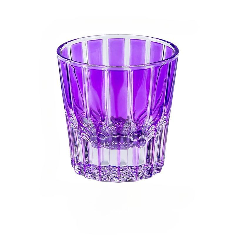 Hiseman Colorful Crystal Glass Cup Whiskey Tumbler Ins Starry Wine Glass High Value