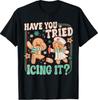 Gingerbread Have You Tried Icing It Funny Christmas Nurse T-Shirt Unisex T-Shirt