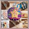 Surprise Blind Box; Women's Fashion Personality Aurora Niche Square Hollow Steel Strap Quartz Watch; Random Style.