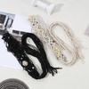 Cowgirl Waist Chain Casual Tie Belt Vintage Bohemian Waist Ceinture Cowgirl Lady Belt Elegant Woven Beads Western