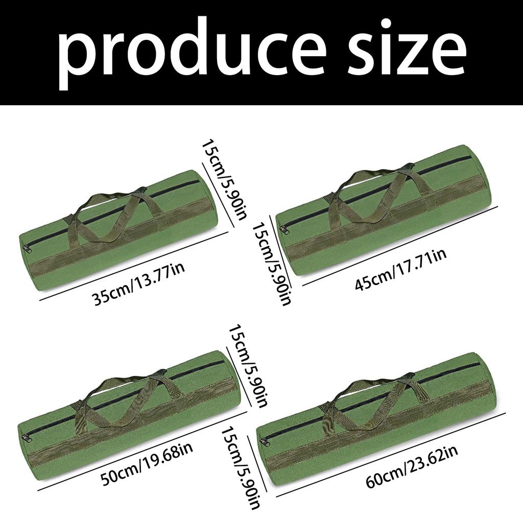 Tool Pouch Small Tool Bag Multipurpose Zipper Pouches for Organizing Wide Mouth Utility Tool Bag Tool Organizer