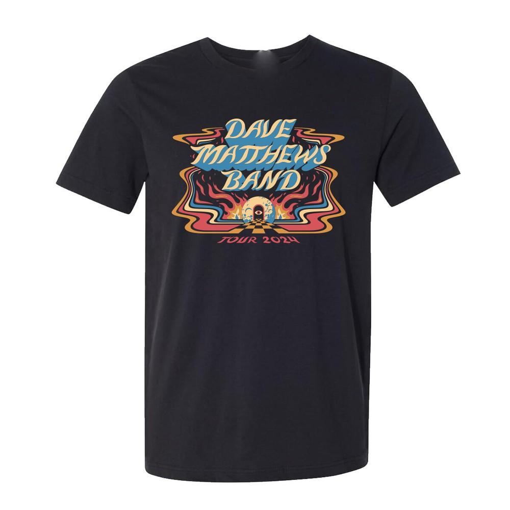 2024 Tour Tee Dave Matthews Band Unisex Cotton T-shirt All Size S-5XL BO371 Unisex T-Shirt L
