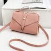 Small bag women's solid color small square bag new fashion niche casual shoulder messenger bag
