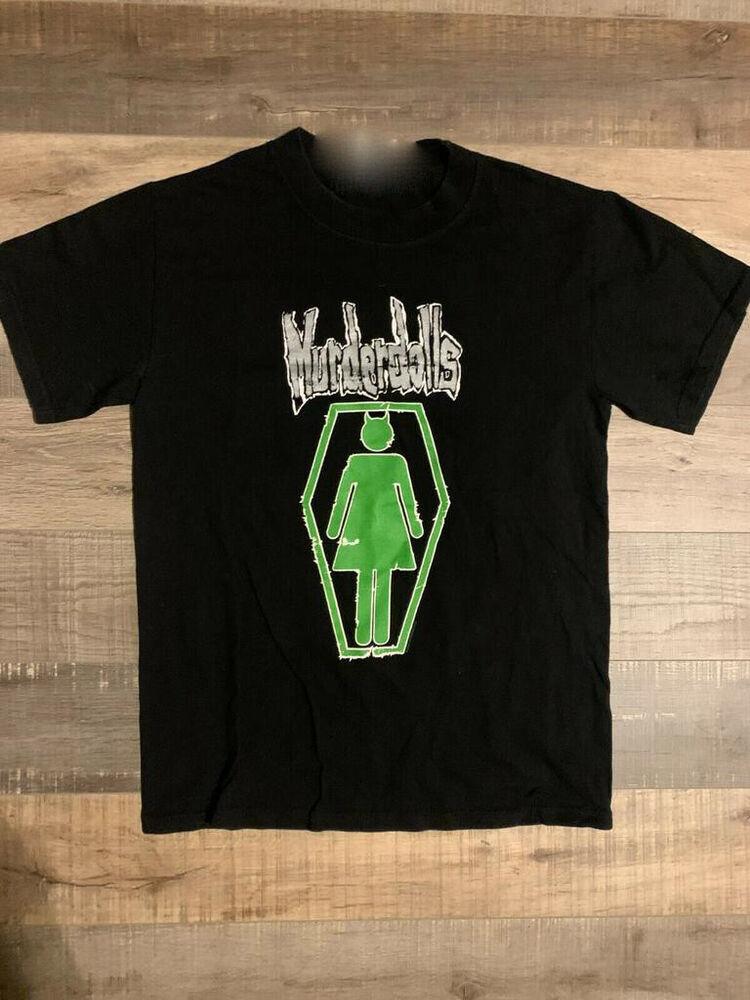 Vintage Murderdolls People Hate Me Heavy Cotton Black S-234XL Unisex Shirt J350 Unisex T-Shirt M