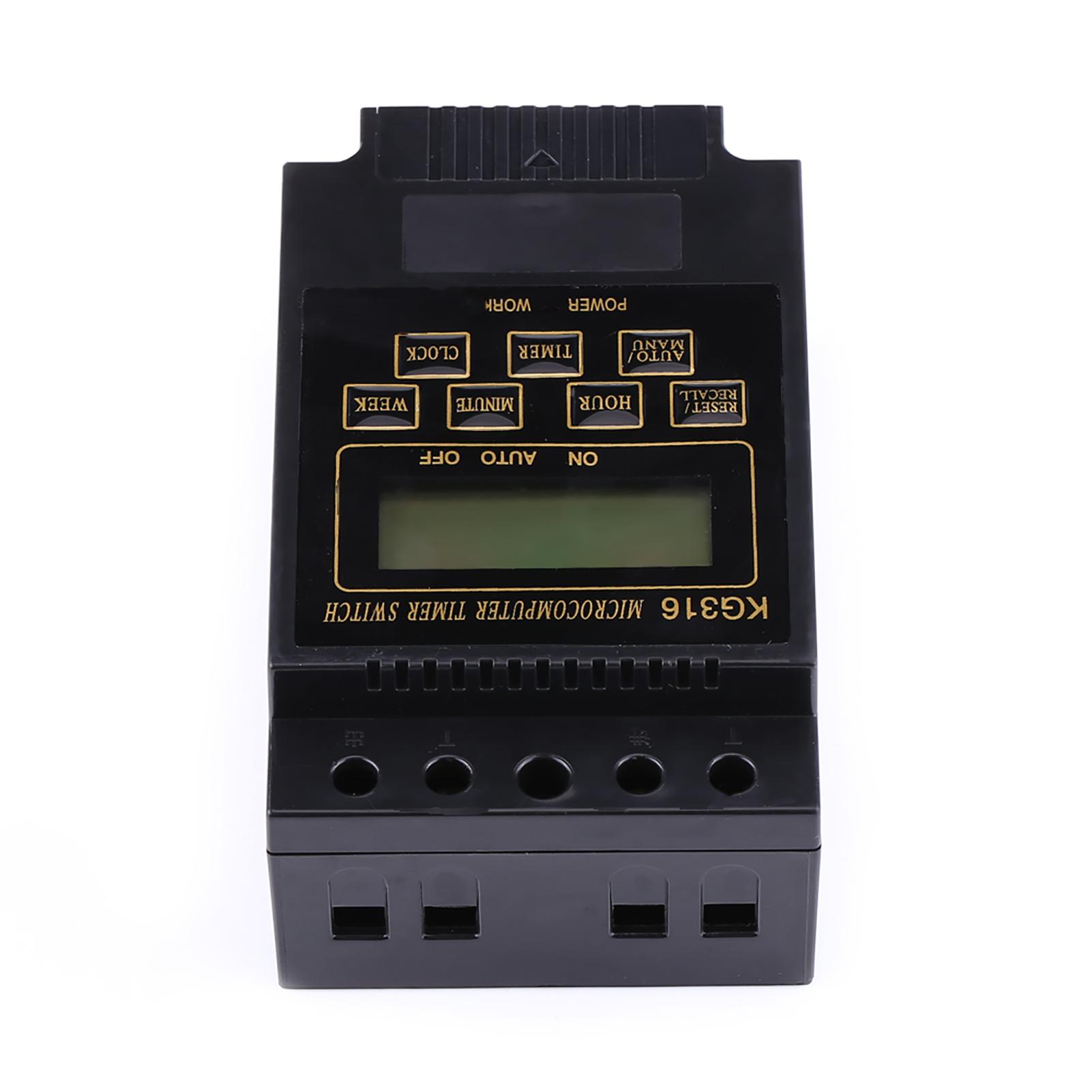 

ЖК-цифровой таймер с микрокомпьютерным управлением, программируемое реле времени (AC220V)