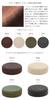 round cushion Made in structure [Zaisu Senka] Soft, low-resilience "YG15" (gray) Japan, 3-layer