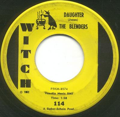 7inch Record BLENDERS - Daughter / Everybody's Got A Right P5KM8574 Witch 1963 UK Rock Used