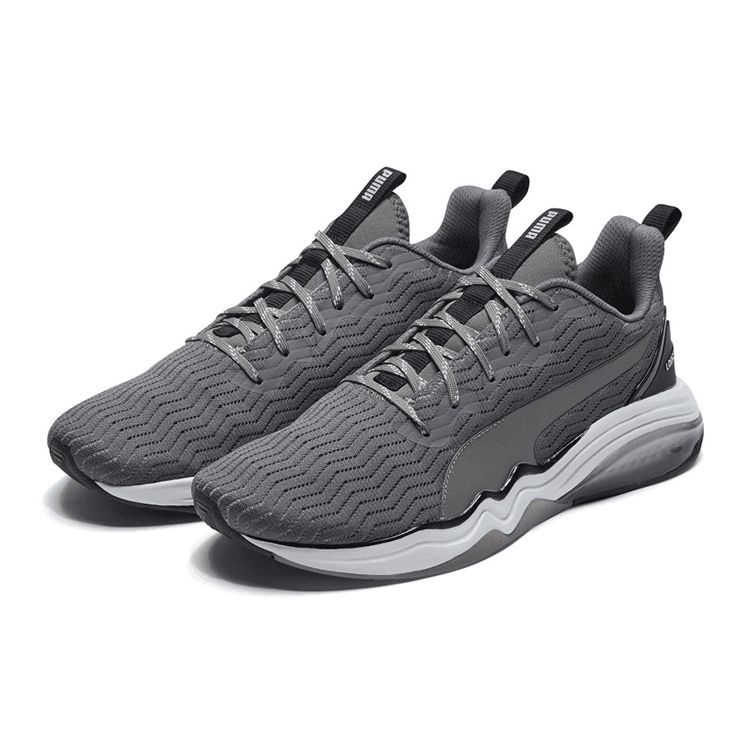 Puma Lqdcell Tension Rave Comfortable Breathable Low Top Training Shoes Men Sneakers Pure-Gray 192609-02