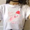 Christmas Gift Pig Animal Print Tshirt WomenS Clothing Hara Modal Fabric Women Clothing Graphic T Shirts Aesthetic Clothes