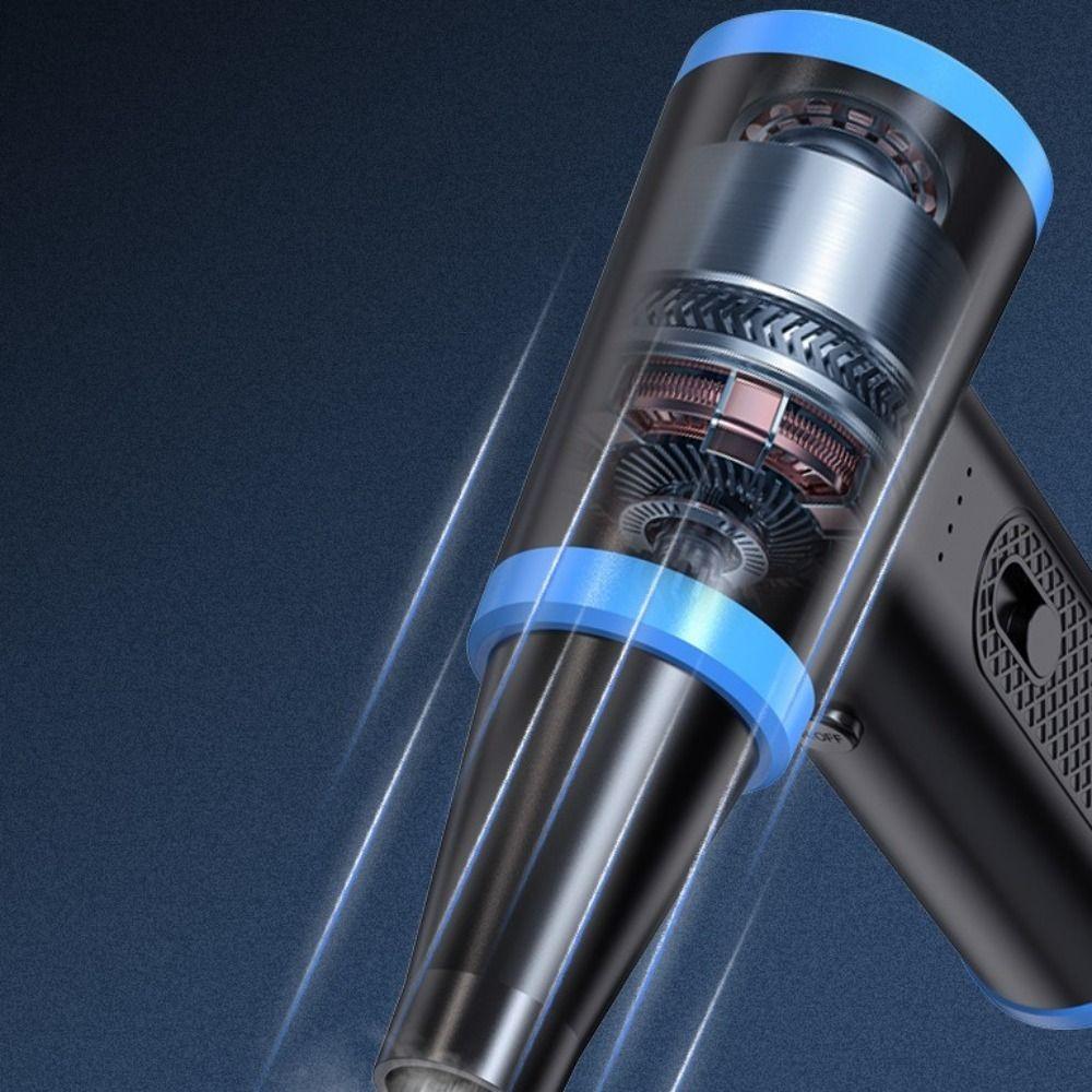 Air Blowing Electric Air Duster Handheld Mini Jet Fan Suitable Compressed Air Duster  Keyboard