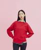 OWURA Asymmetrical Sweatshirt_Red