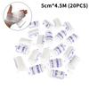 20 Rolls/Lot 5Cmx4.5M Pbt Elastic Bandage First Aid Kit Gauze Roll Wound Dressing Nursing Emergency Care Bandage