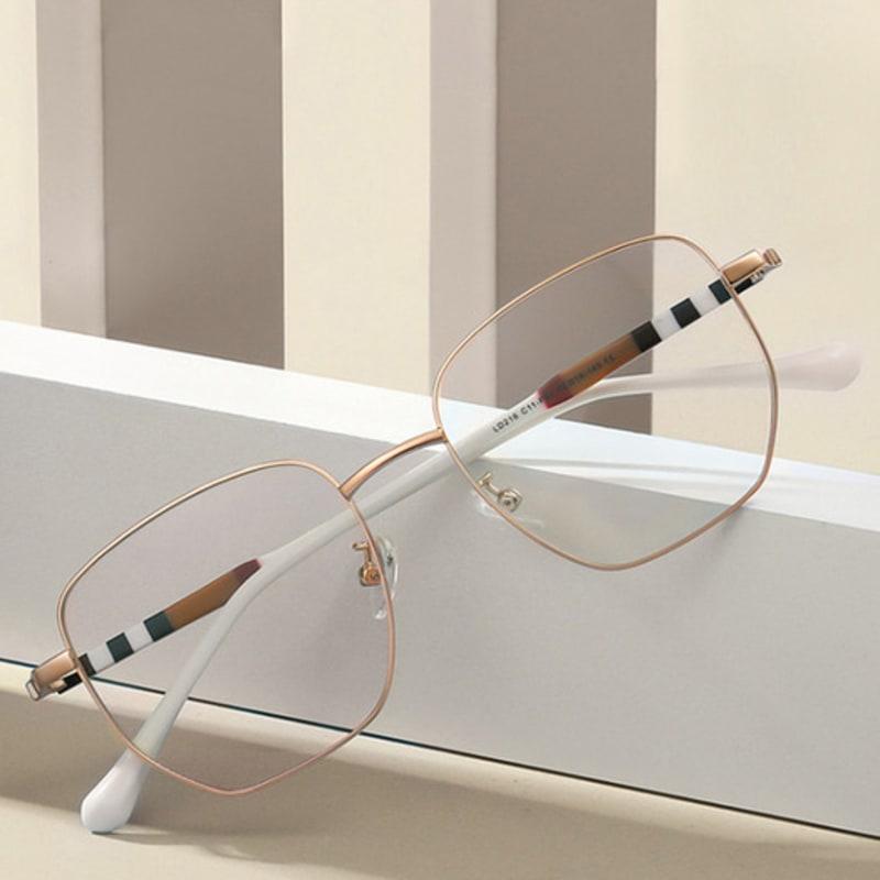 LOOKING4U The Classic LD216 Blue Light Blocking Glasses Frame C01 BLACK