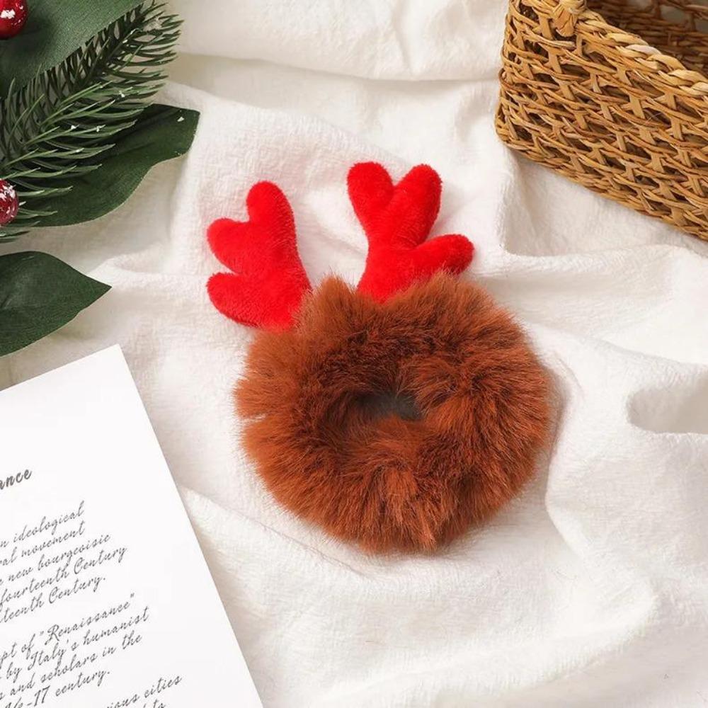 Vánoční Paroží Jelení Roh Čelenka Ženy Dívky Kočičí Uši Vlasová Obruč Pokrývka hlavy Vílí Kostým Pokrývka hlavy Čelenka Vlasová Gumička