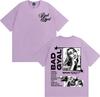 Singer Bad Gyal Album Tour 2025 Graphic T Shirts Unisex Women Harajuku Hip Hop Street Tshirt 100 Cotton Comfort Oversized T Shirt