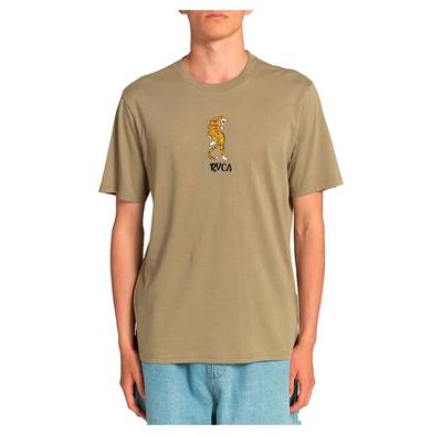 Rvca Lost Paradise Tiger Short Sleeve T-Shirt