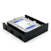 ABS Plastic 5.25inch Optical Drive Position to 3.5 inch 2.5 inch SSD Bracket Dock Hard Drive Holder For PC Enclosure