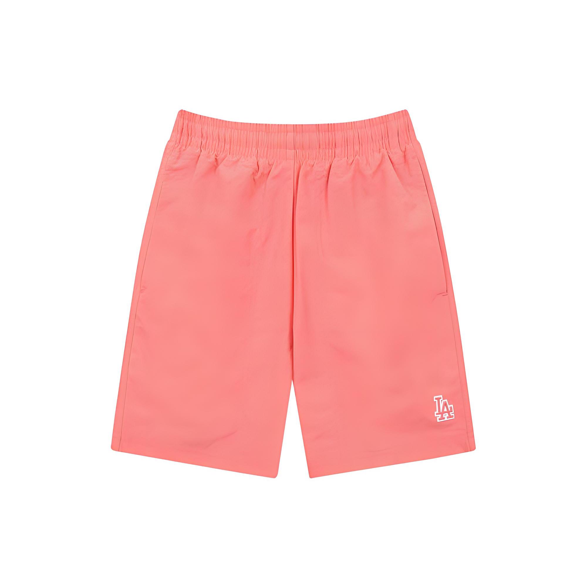 

New MLB Casual Shorts Unisex Coral Pink 31SMU2131-07P XS