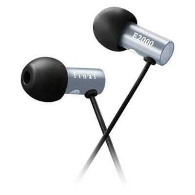 final E2000 ausinės į ausies kanalą, matinės sidabrinės, FI-E2DALS