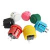 High Response Button Non-delayed DIY 24mm Arcade Game Push Button Switch for Gamers