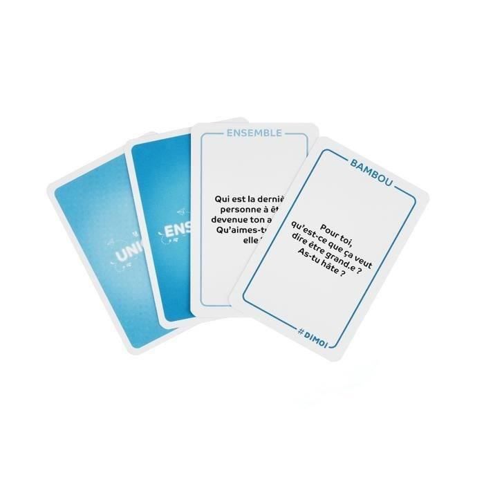 Jeu De Société - DIMOI - DIMOI Enfants - 240 Questions - 4 Thèmes - Pour 2 Joueurs Ou Plus