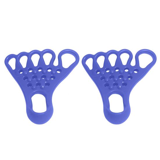 

1 пара Роздільник пальців ніг Обладнання для розтяжки стоп Вальгусна деформація Hallux Valgus молоткоподібний палець перекриття пальців Коректор боли в стопах Розтягувач Масажер Інструменти синій