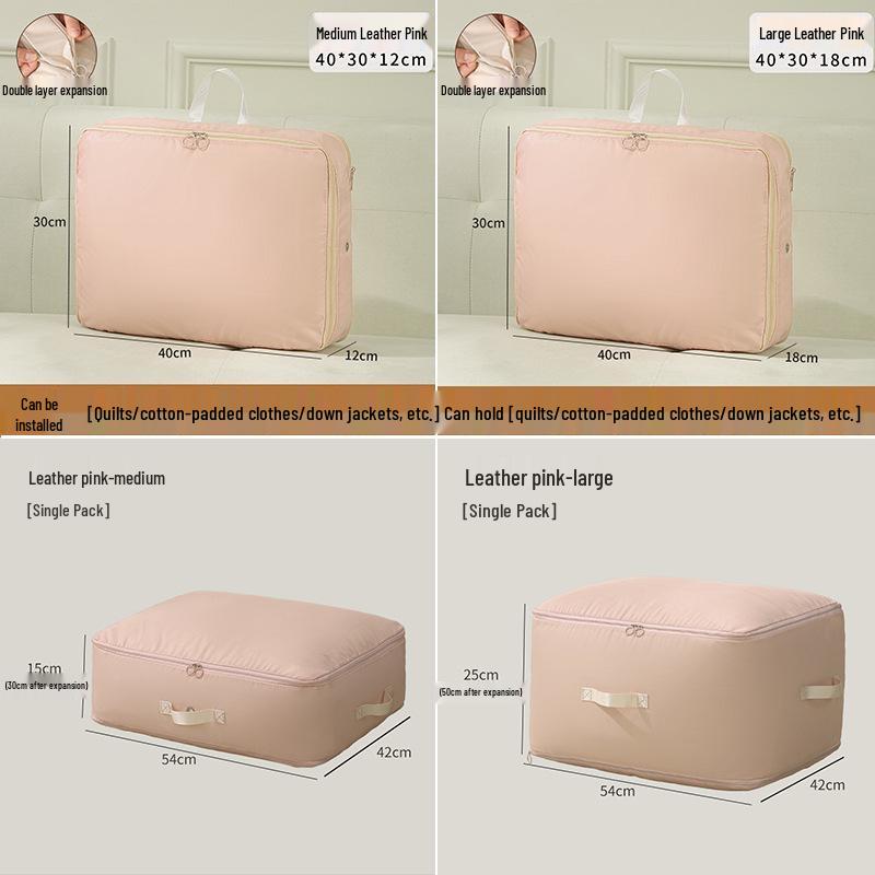 

Портативная сумка для хранения одеял и одежды большой вместимости Medium Quilt [54*42*30]