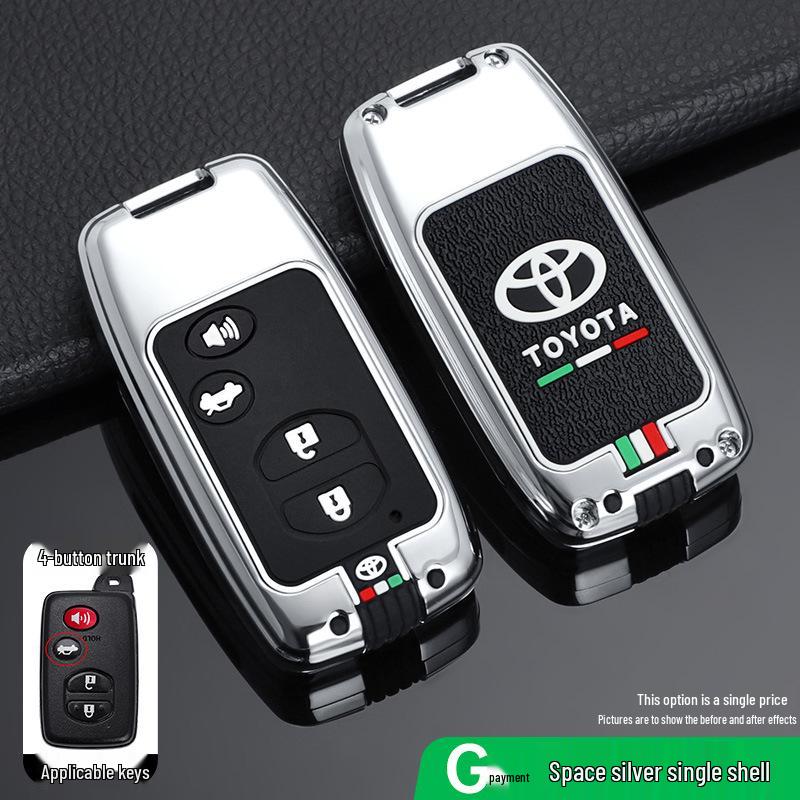 Toyota Key Case for Land Cruiser, Old Model Camry, Prado, Highlander