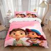 3pcs Luca & Giulia Marcovaldo Bedding Set 1 Soft Quilt Cover + 2 Pillowcases, Machine Washable Suitable for All SeasonsQ062