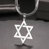 שרשרת מגן דוד LIKGREAT שרשראות הקסגרמה לנשים גברים שרשרת נחש תכשיטי נירוסטה למשפחה מתנת יום הולדת