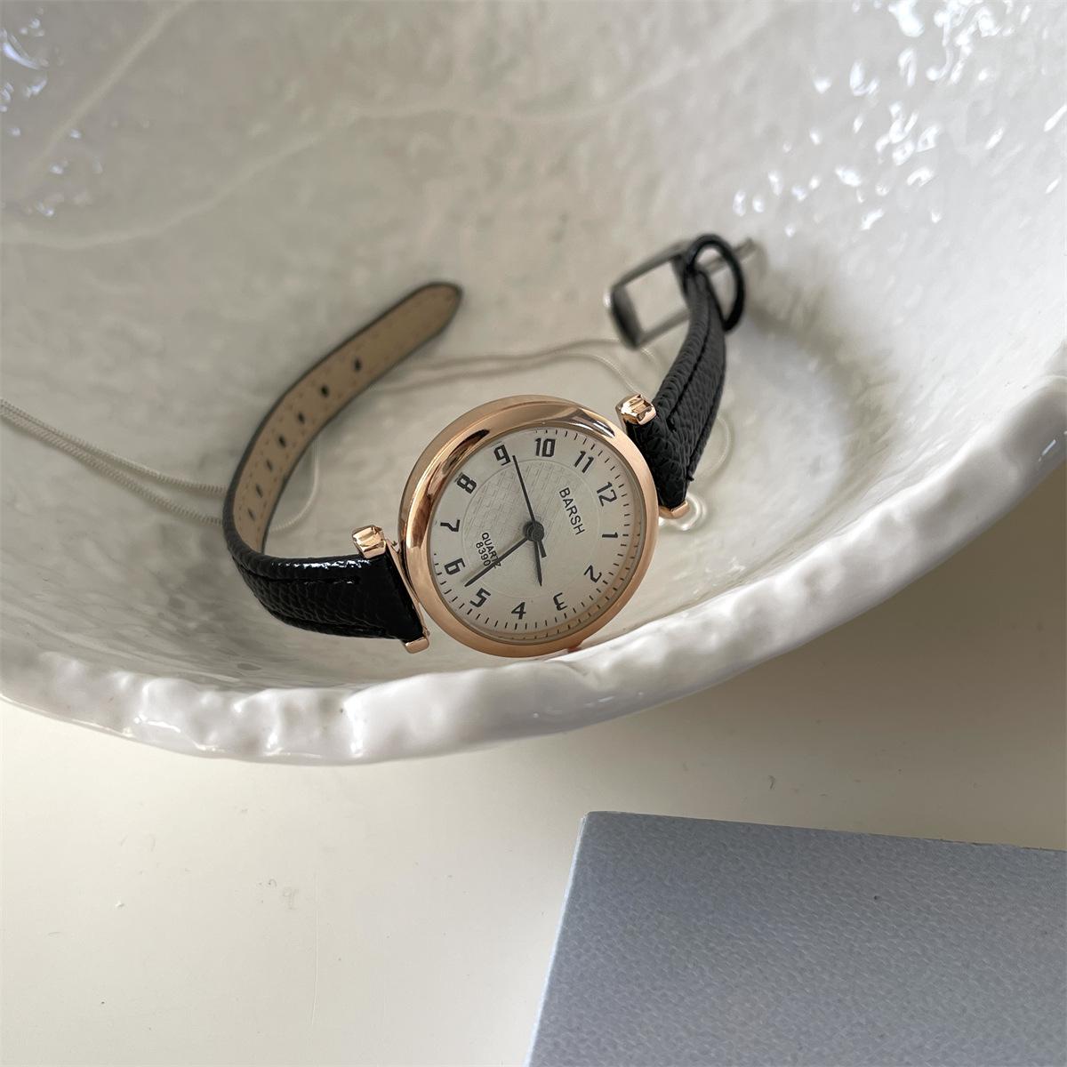 Mori Junior High School Students Women S Test Watch Retro Design Light Luxury Literary Small Dial