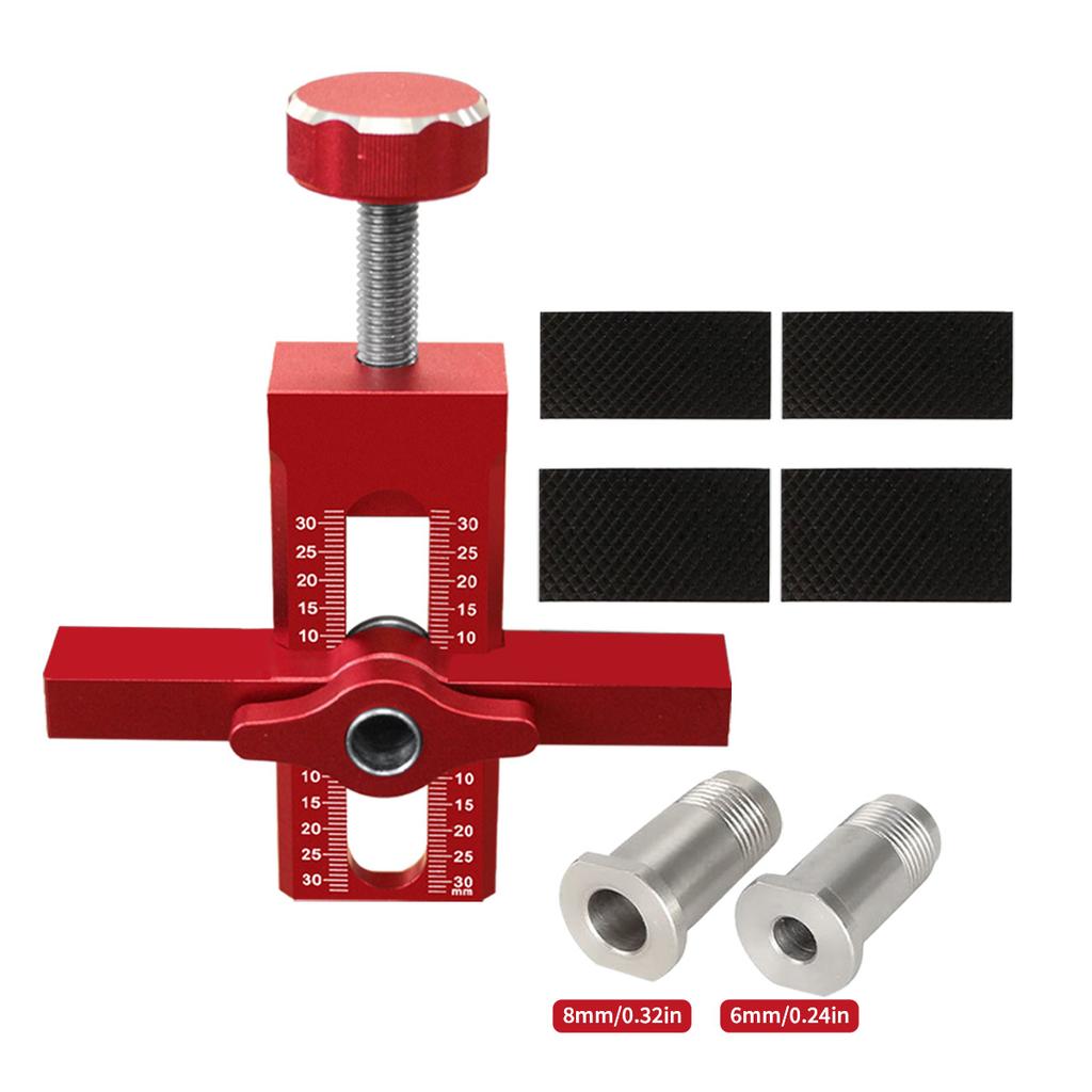 Woodworking Cabinet Door Installation Tool W/ Adjustable Positioner Cabinet Door Positioning Tool Quick Installing Cabinet Doors
