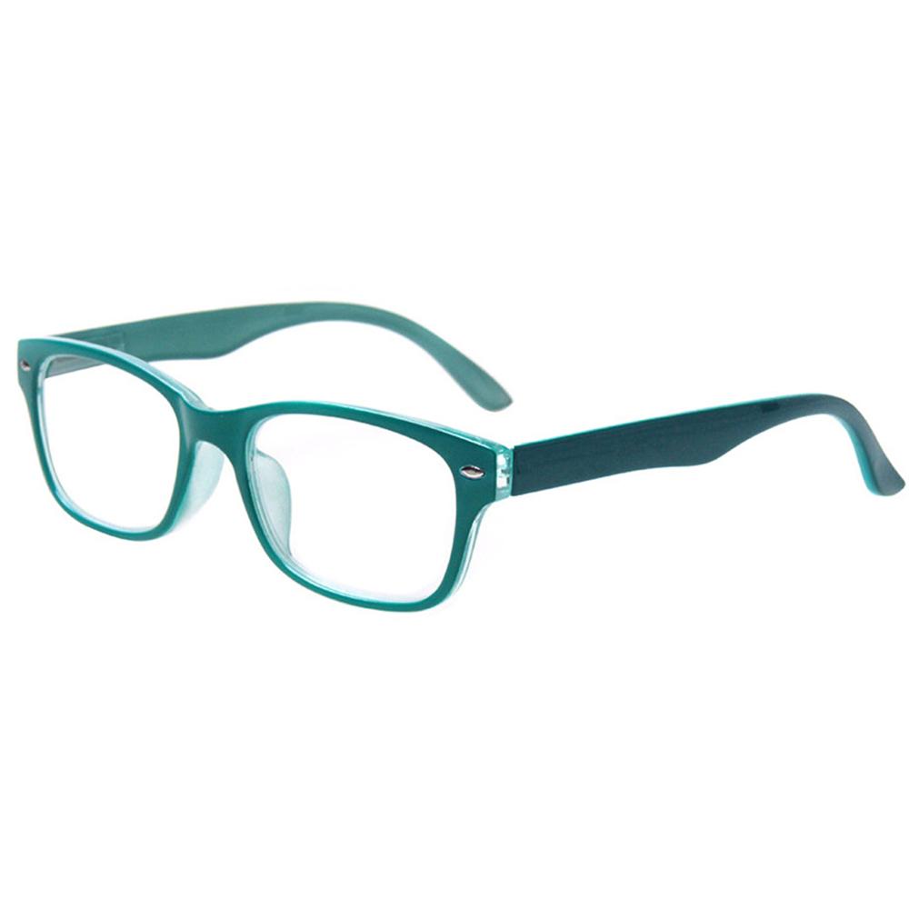 

TUREZING Reading Glasses for Women Rectangular Retro Cell Phone Anti-Blue Light Anti-Fatigue HD Decorative Prescription Eyewear +75