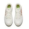 Anta Sunny Wind Synthetic Leather Rubber Comfortable Low-Top Skate Shoes Women sneaker White Gray Orange 122618034-2