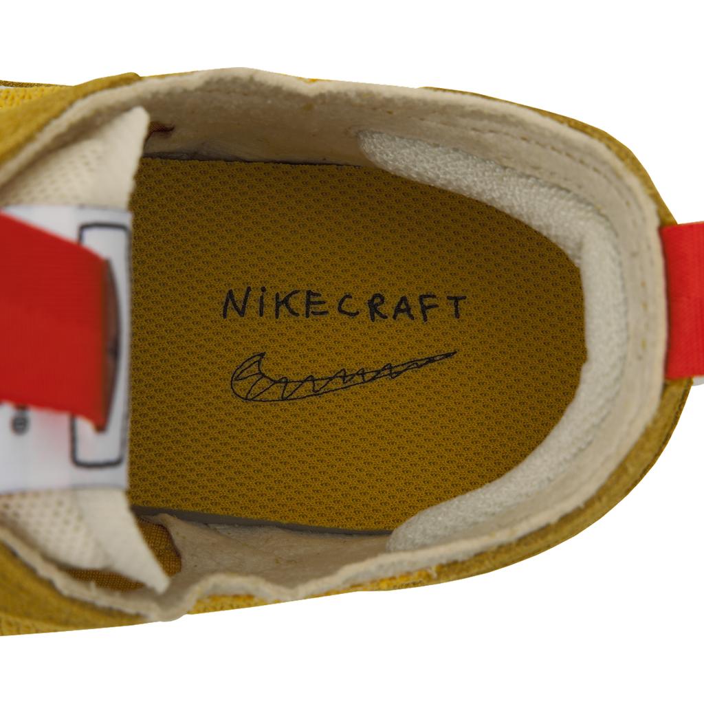 Tom Sachs x NikeCraft General Purpose Shoe Archive Damen Sneaker Gelb Dunkelgelb Weiß DA6672-700