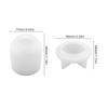 Pine Cone Silicone Jar Resin Mold with Lids Epoxy Resin Casting DIY Jewelry Storage Box And Candy Making Top Quality New