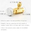 1pc AC Cooling One Way Valve Check Valve Replacement Parts For R134a For Cooling System Accessories Easy Installation