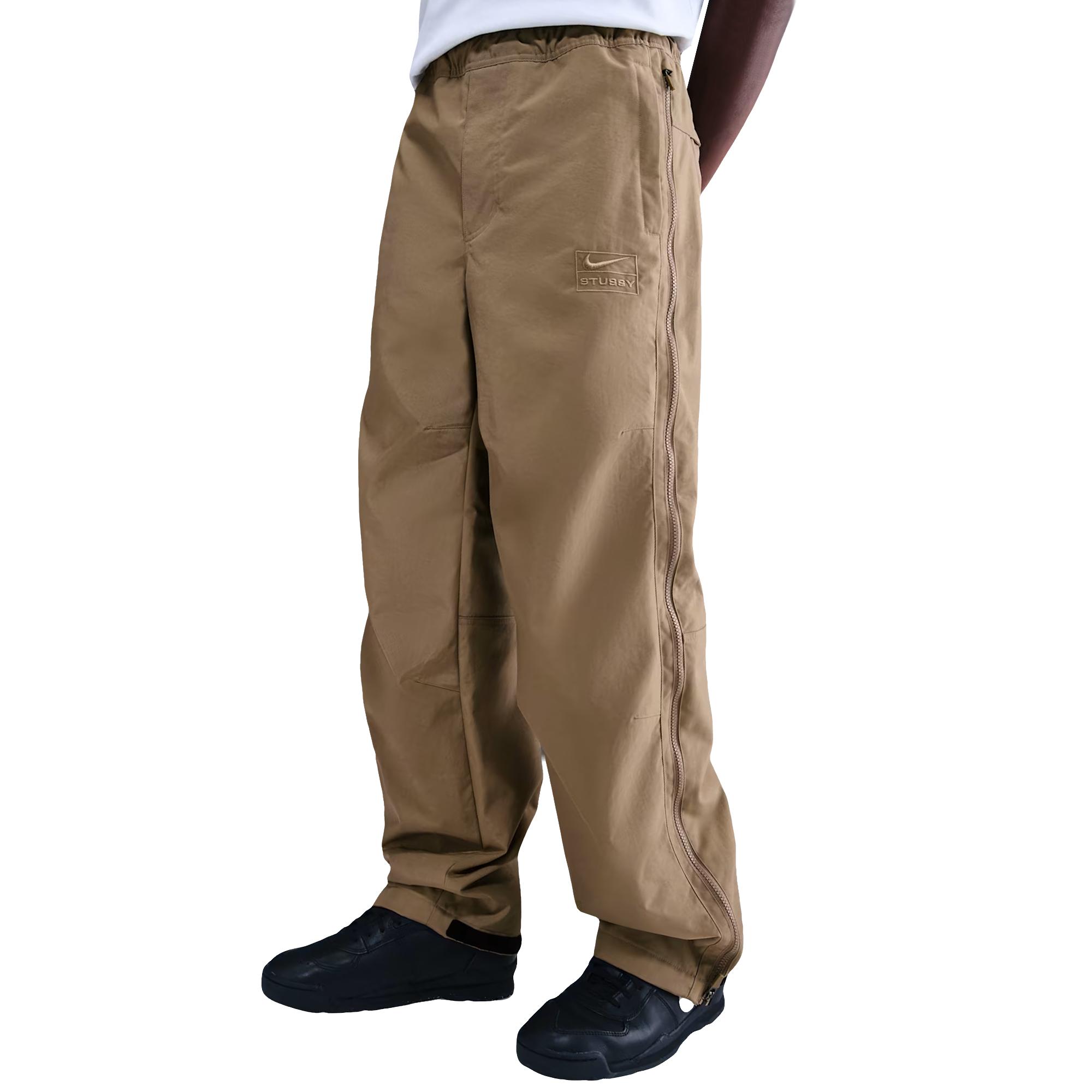 

Nike X Stussy Тканые функциональные брюки с боковой молнией для повседневной носки, унисекс, HQ8546-223 2XL