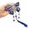 Butterfly Turkish Blue Glass Amulet Wall Hanging Home Decoration Lucky