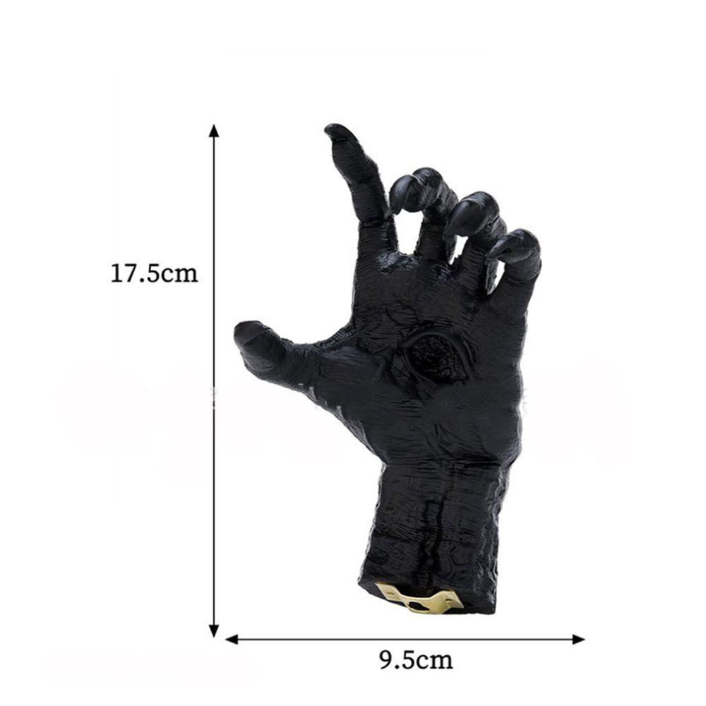 Creative Props Sculptures Universal Hook Demon Wall Hanging Halloween The Witch‘s’ Hand Wall Art