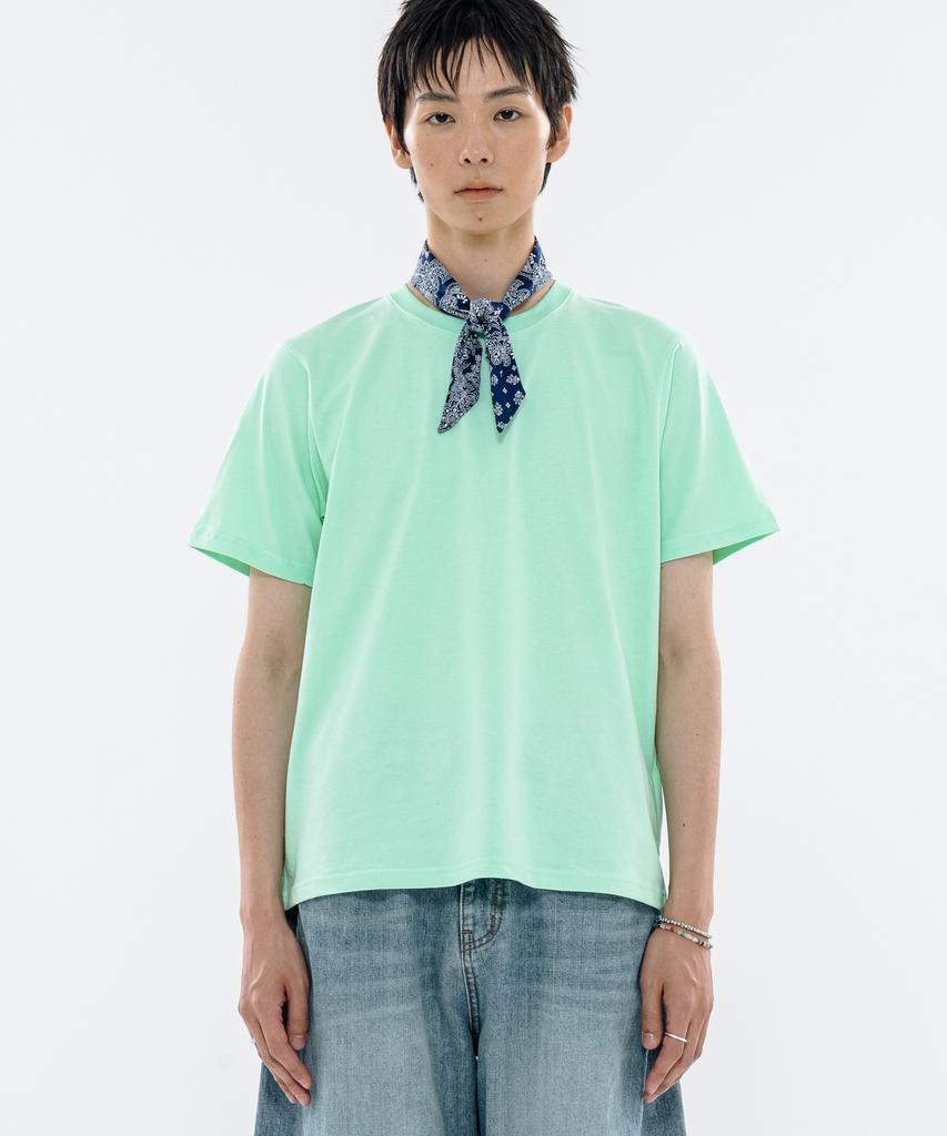 BASEMOMENT Layered Essential T-Shirt Mint