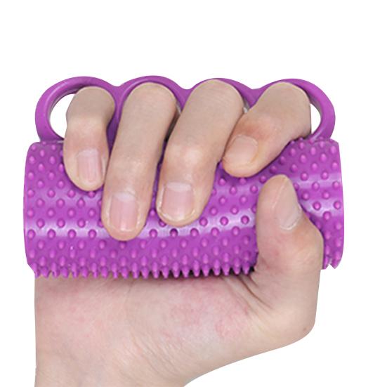 Silicone Squeeze Finger Exerciser 4 Finger Exerciser Ergonomic Hand Massage Grip Strength Trainer Arthritis Hand Therapy Rehabilitation Gripper