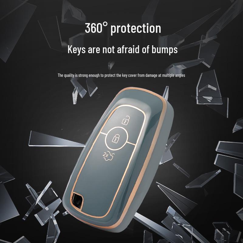 Ford Key Case for Focus, Escort, Taurus, Mondeo, Edge, Explorer Models