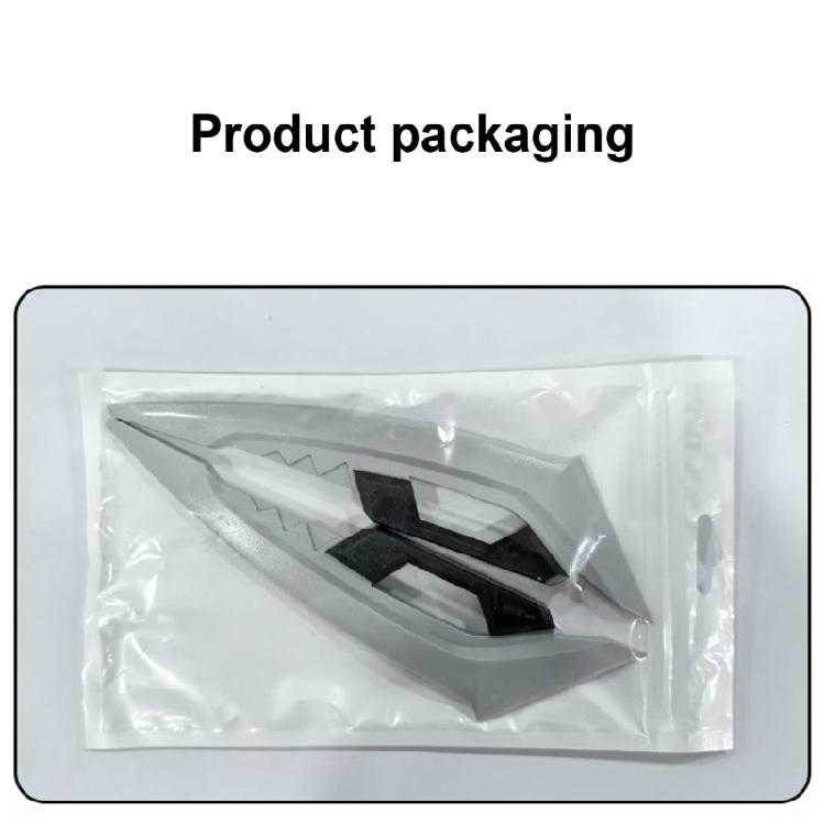 Aerodynamische Motorrad-Winglets 2er-Pack Front-Seitenspoiler für Elektro-Motorräder und Roller Besseres Fahrerlebnis