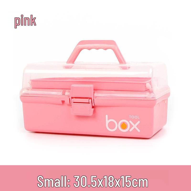 

Портативный трехслойный художественный ящик для студентов - Многофункциональное хранилище для принадлежностей для живописи гуашью