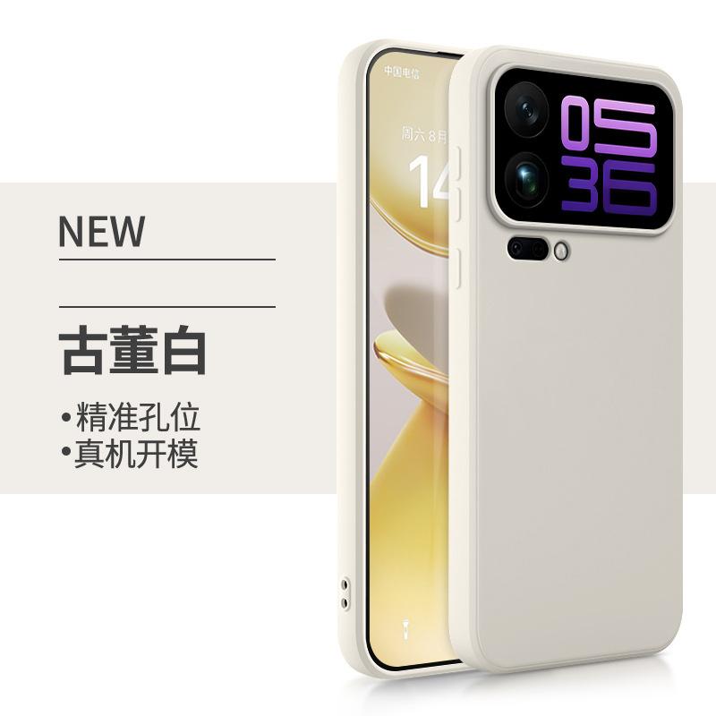 Lens Camera Protective Phone Case For Xiaomi 17 Pro Max Liquid Silicone Candy Color TPU Back Cover For Xiaomi Mi 17 Pro Max