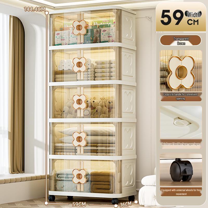 Super Large Foldable Storage Box for Clothes, Quilts, Toys, and Snacks