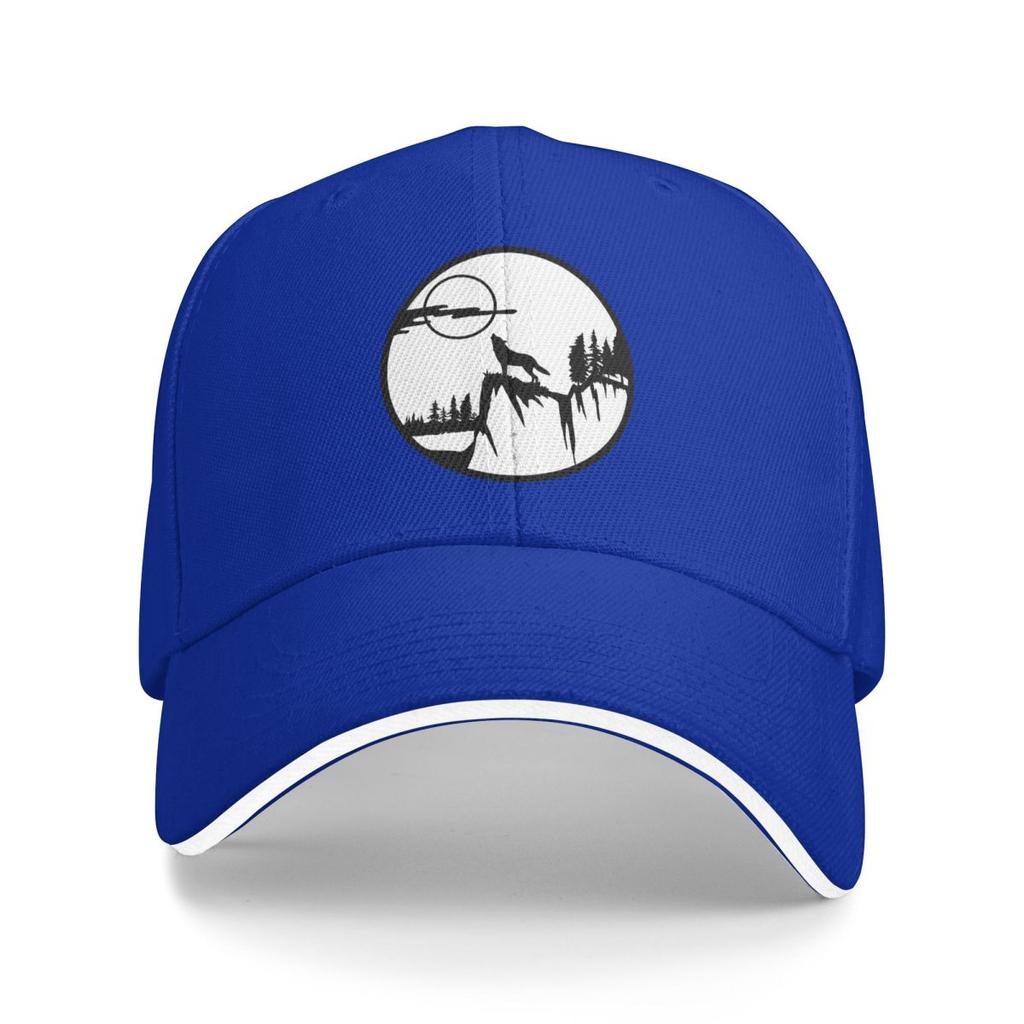 Wolf Howl Of A Wolf Baseball Caps Snapback Baseball Hats Breathable Casual Casquette Outdoor for Men And Women