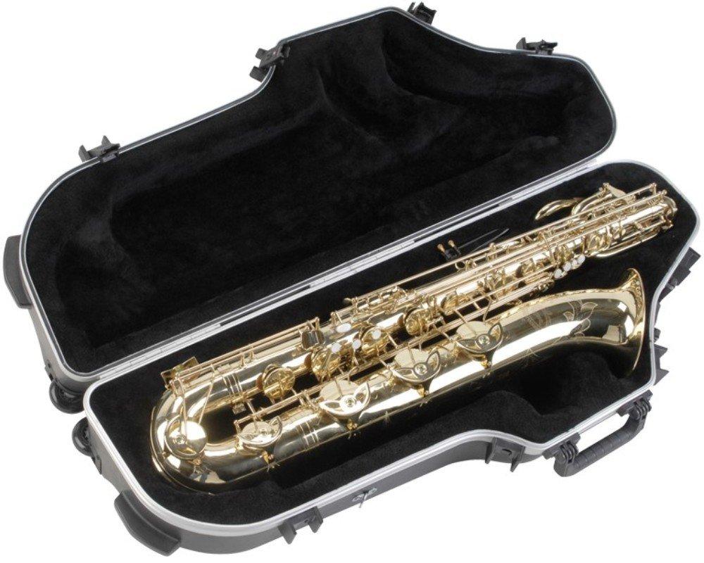 SKB Baritone Saxophone Case (with Casters) 1SKB-455W